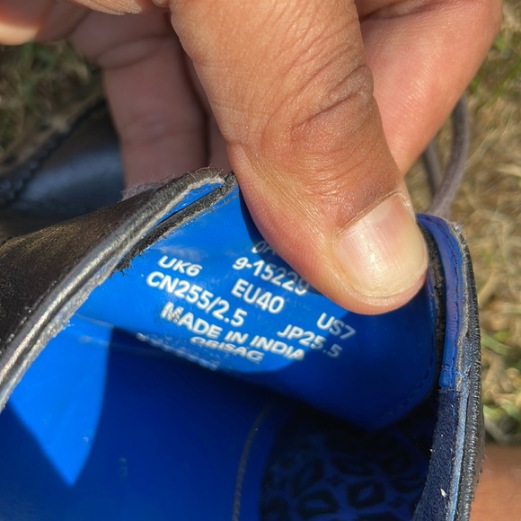 Ted Barker Black Dress Show Size 7 - Picture 7 of 7